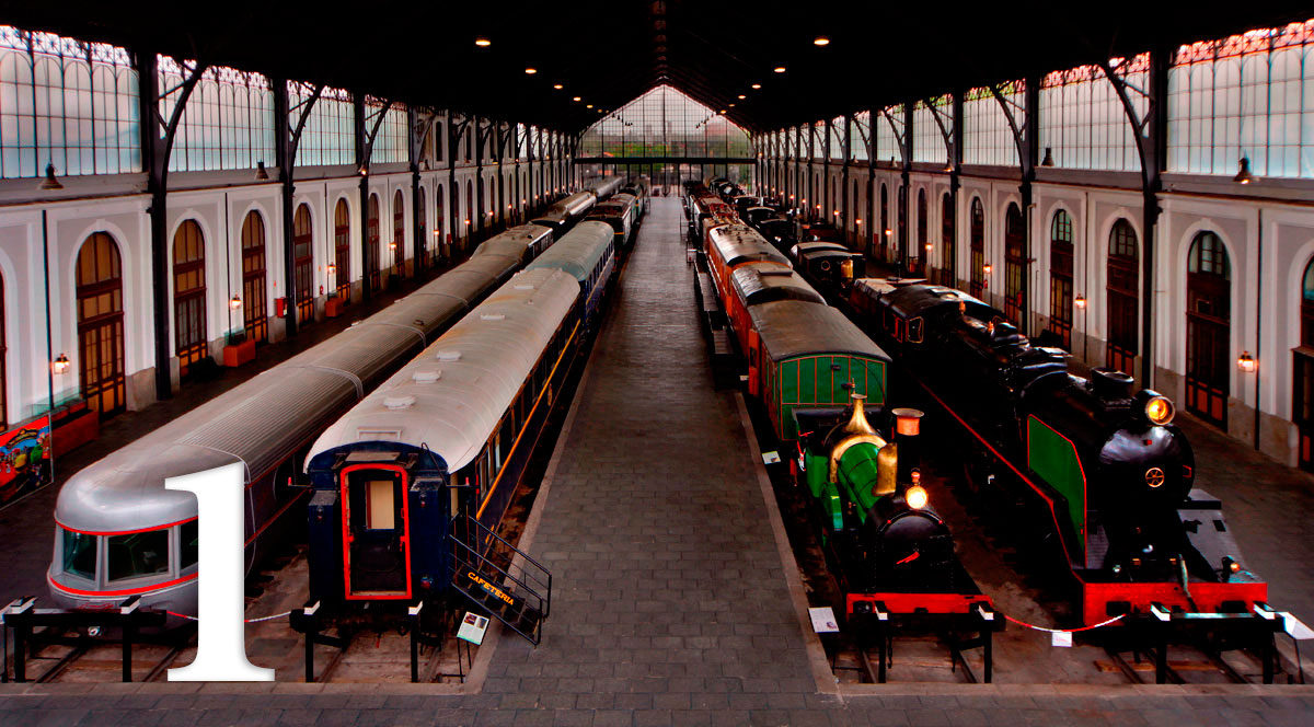 The Madrid Delicias Train Station