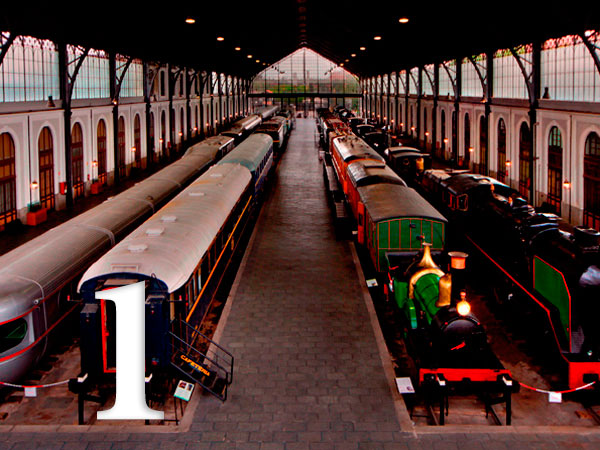 The Madrid Delicias Train Station