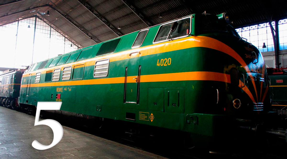 Diesel Locomotive Renfe 340-023-3